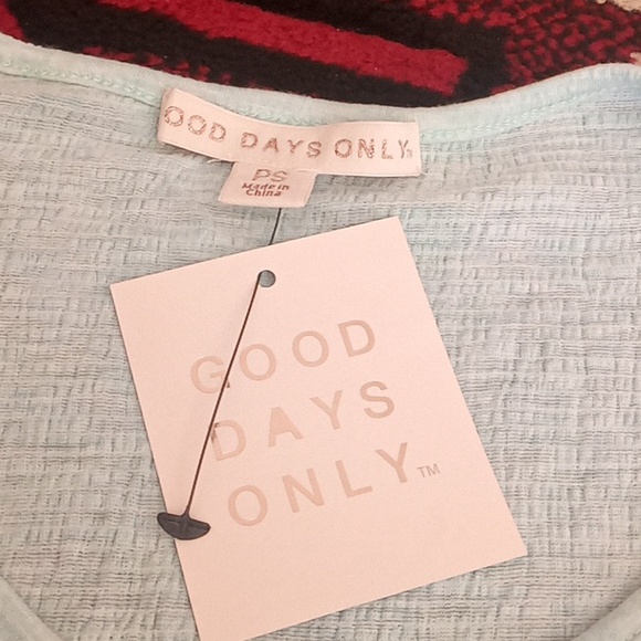 P**NWT PETITE ladies top, pastel green sz SP - Picture 4 of 7